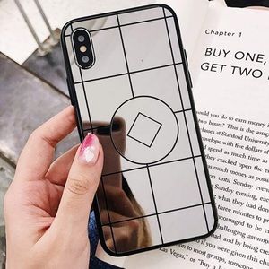 iPhone 7/8 Mirror Case With Holder